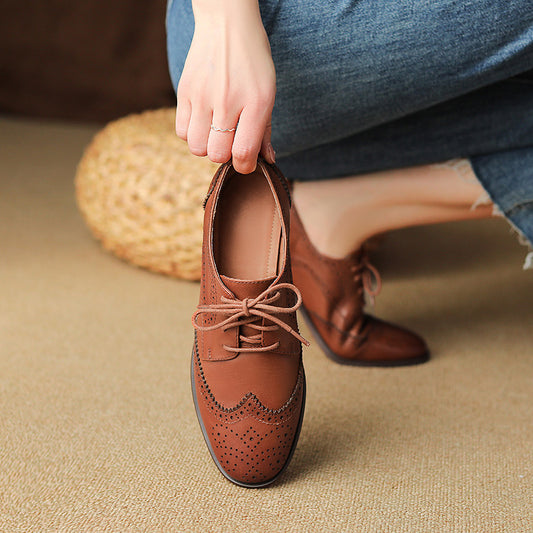 Classic British Lace-Up Shoes by Elizabeth Ainsley