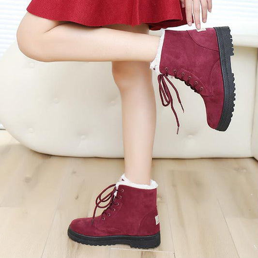Madison | FrostLace Orthopedic Winter Lace-Up Boots
