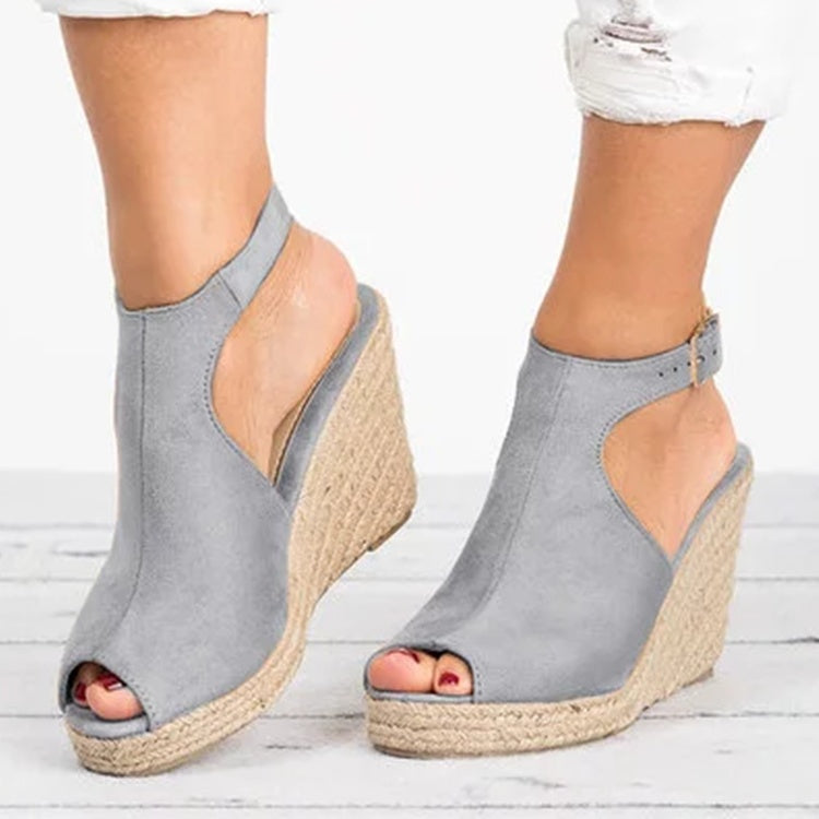 Chic Platform Wedge Sandals Elizabeth Ainsley