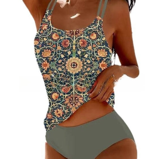 Retro High Waist Bikini by Elizabeth Ainsley