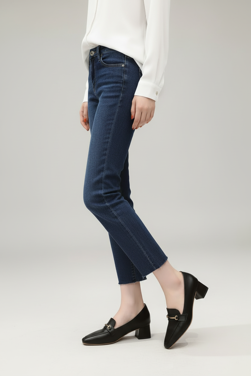 Chic Elizabeth Ainsley Pinterest-Inspired Heeled Loafers