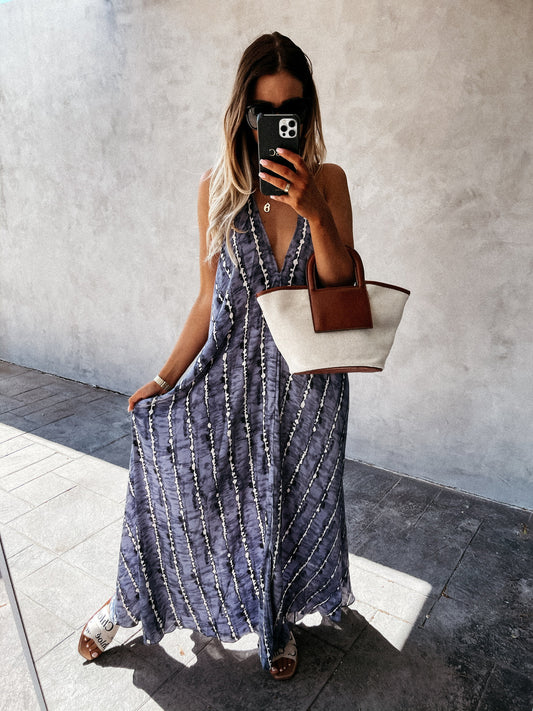 Breezy A-Line Elizabeth Ainsley Summer Sling Dress