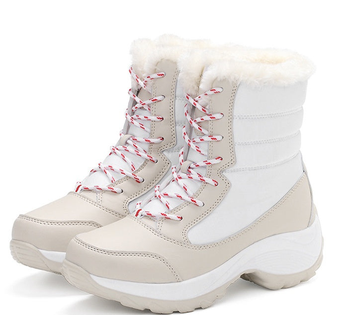 Mabel | Thermal Lace-Up Orthopedic Winter Snow Boots