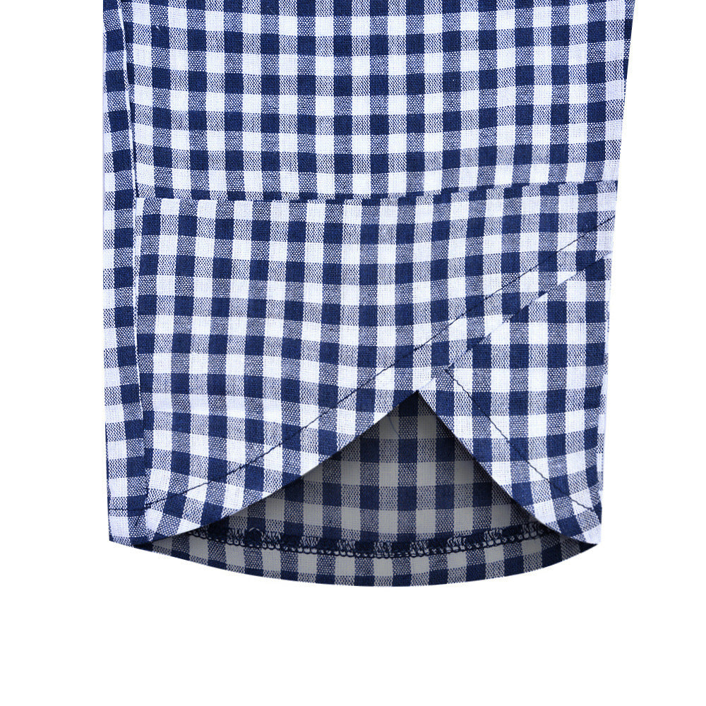 Versatile Checkered Cropped Pants by Elizabeth Ainsley