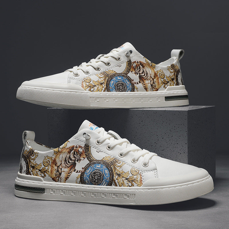 Artisan Leather Sneakers Elizabeth Ainsley Men's Everyday