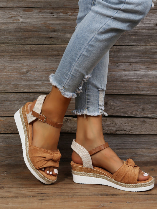 Chic Platform Sandals by Elizabeth Ainsley