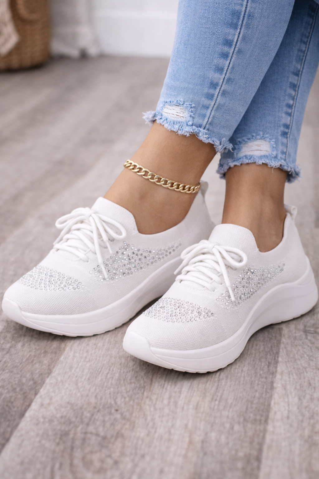 Breathable Platform Sneakers Elizabeth Ainsley
