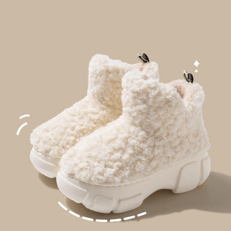 Mildred | Plush Teddy Orthopedic Winter Ankle Boots