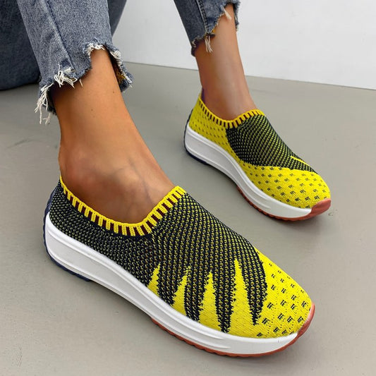 Pinterest-Inspired Elizabeth Ainsley Wedge Sneakers