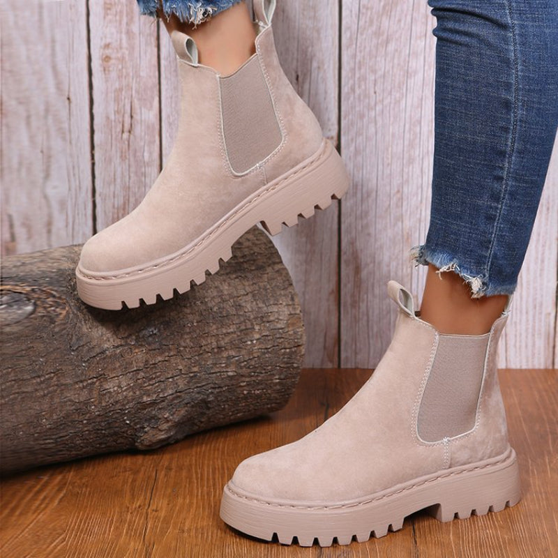 Elizabeth Ainsley Ankle Boots - Chunky Platform Comfort