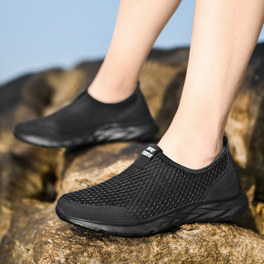 Breathable Elizabeth Ainsley Mesh Running Sneakers