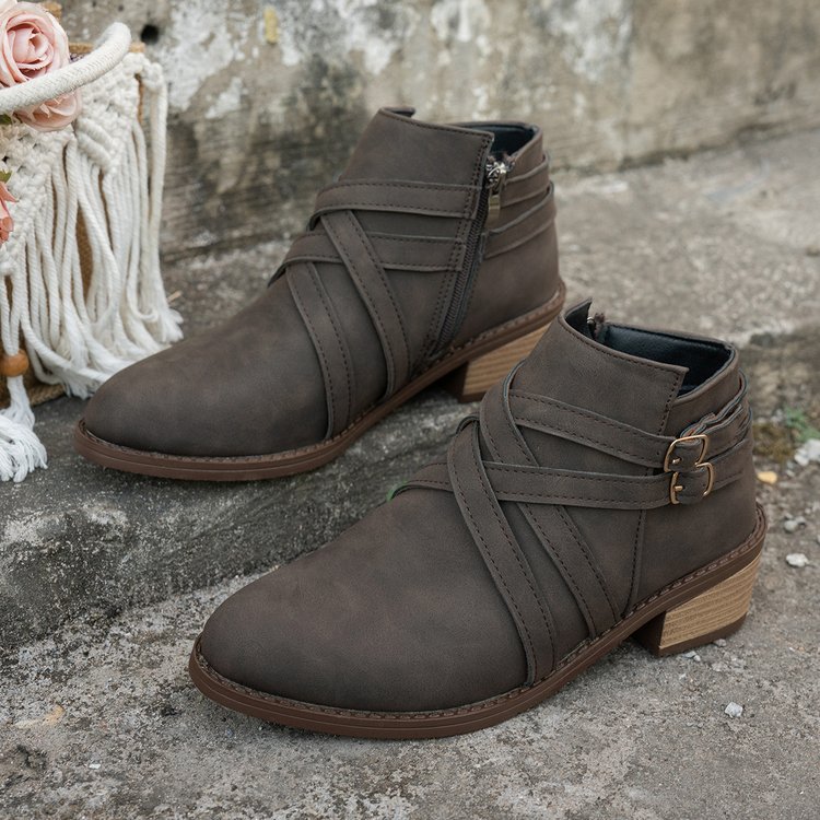 Elizabeth Ainsley Retro Boots - Vintage Comfort Design
