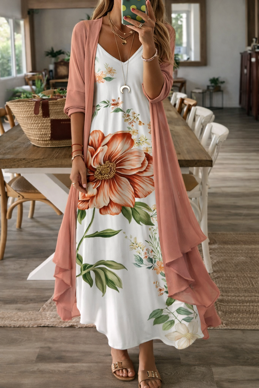 Floral Swing Elizabeth Ainsley Summer Suspender Dress