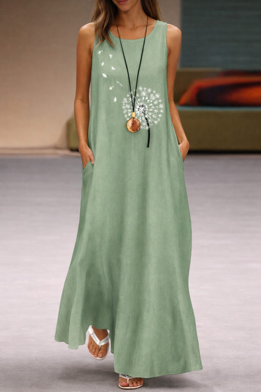 Floral Print Pocket Dress Elizabeth Ainsley Summer Style