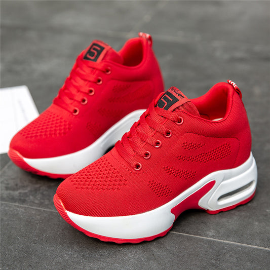 Breathable Mesh Platform Sneakers Elizabeth Ainsley