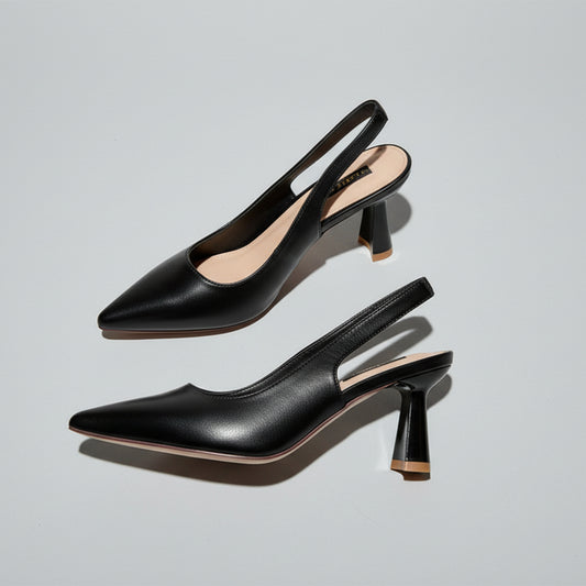 Chic Retro Pointed Heels by Elizabeth Ainsley