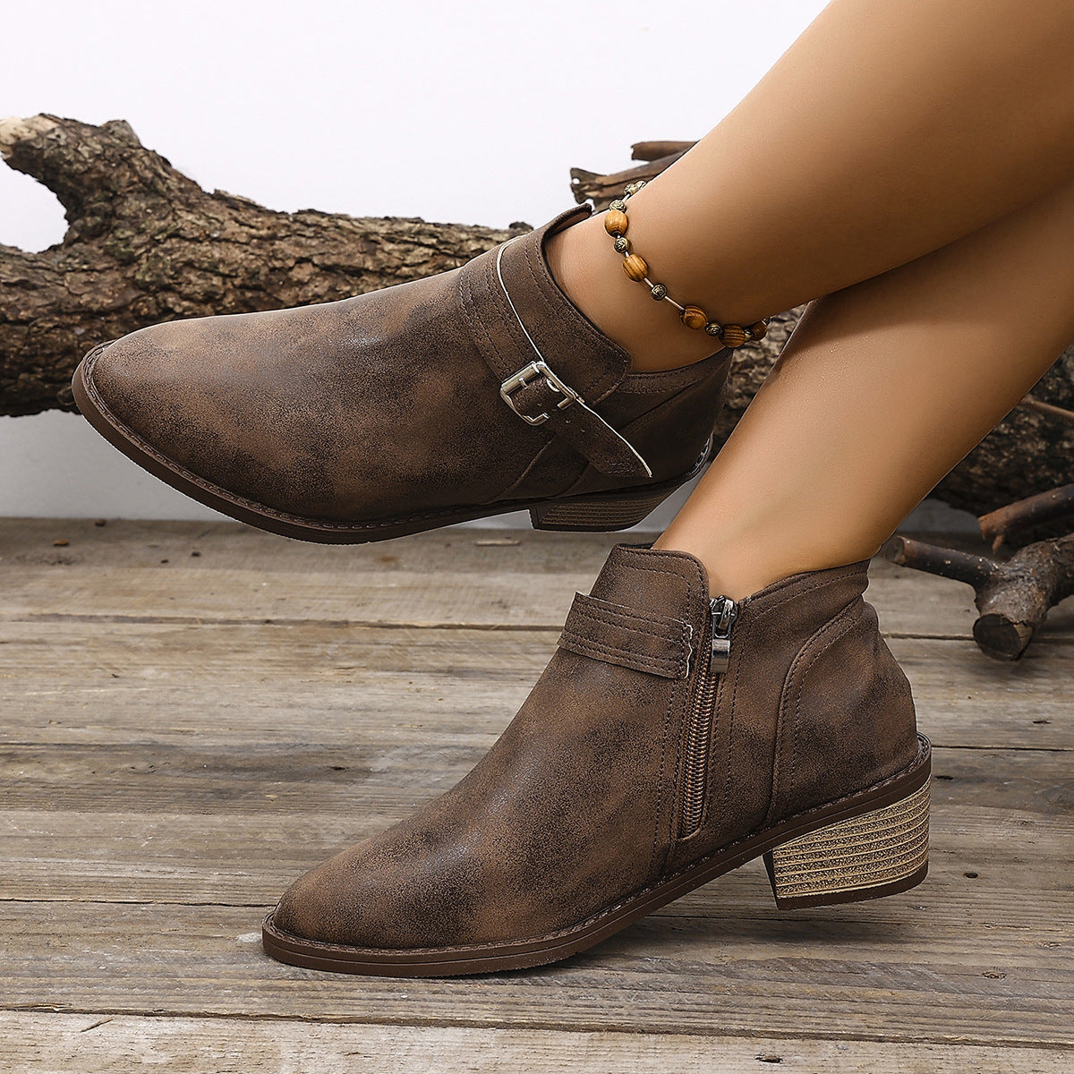 Elizabeth Ainsley Pointed Boots - Supportive Comfort