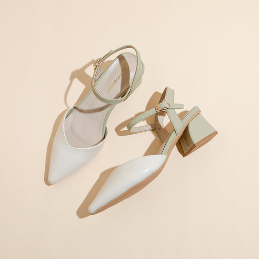 Chic Block Heel Pumps by Elizabeth Ainsley