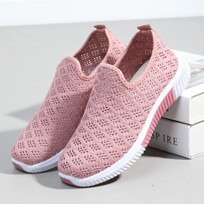 Breathable Mesh Elizabeth Ainsley Everyday Slip-On Shoes