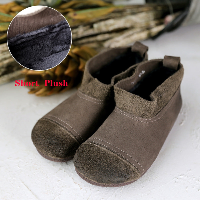 Kaylee | Handcrafted Soft Leather Orthopedic Slip-On Shoes