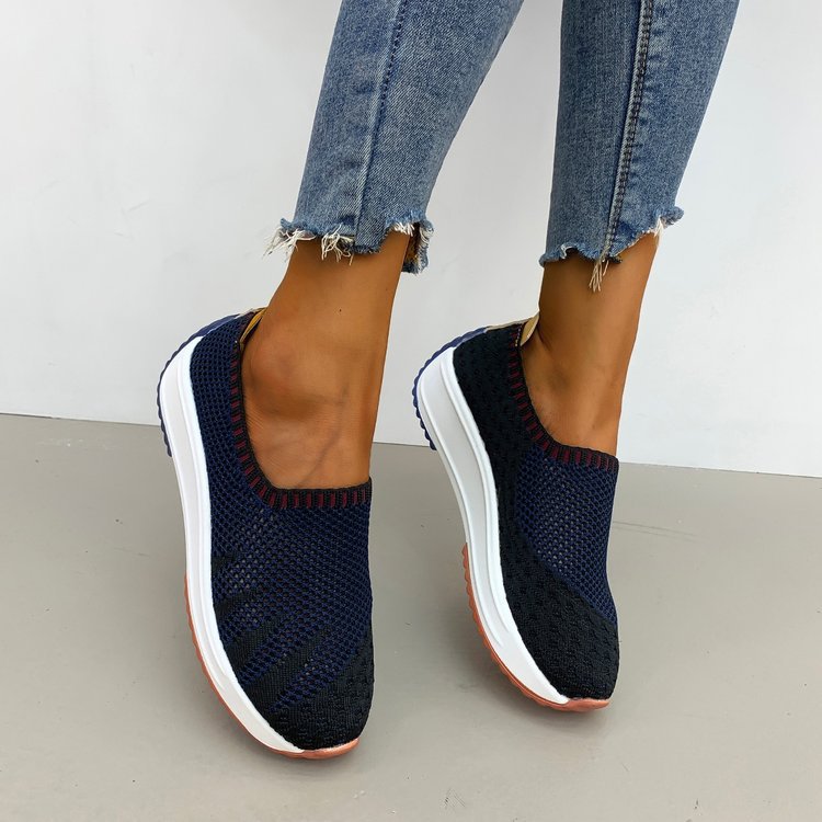 Pinterest-Inspired Elizabeth Ainsley Wedge Sneakers