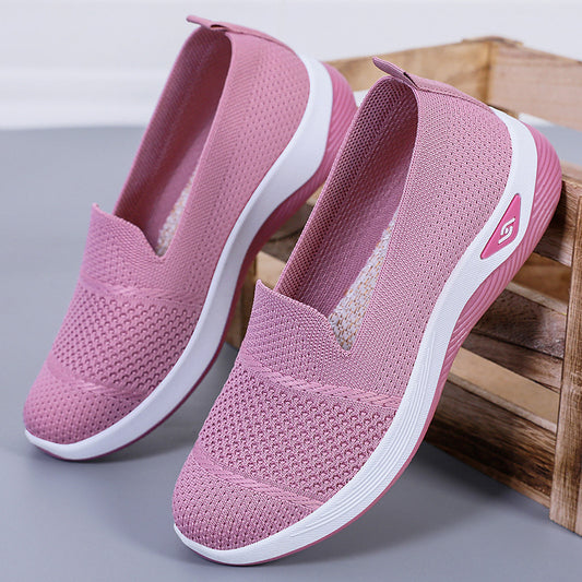 Comfort Knit Slip-On Sneakers Elizabeth Ainsley