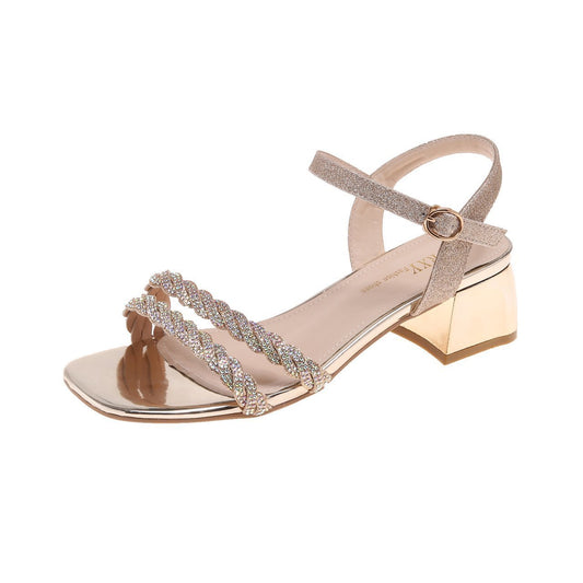 Elegant Elizabeth Ainsley Pinterest-Inspired Heeled Sandals