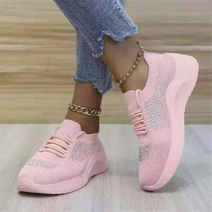 Breathable Platform Sneakers Elizabeth Ainsley