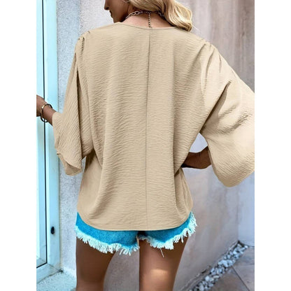 Chic Loose Chiffon Top by Elizabeth Ainsley