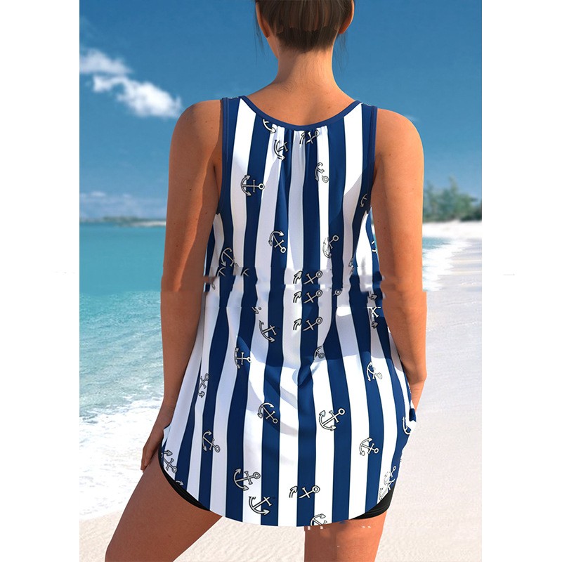 Chic Plus Size Printed Bikini by Elizabeth Ainsley