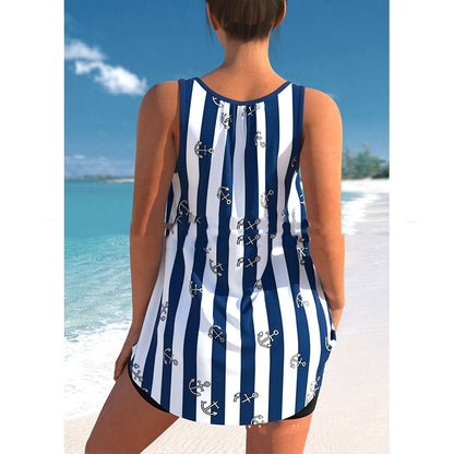 Chic Plus Size Printed Bikini by Elizabeth Ainsley
