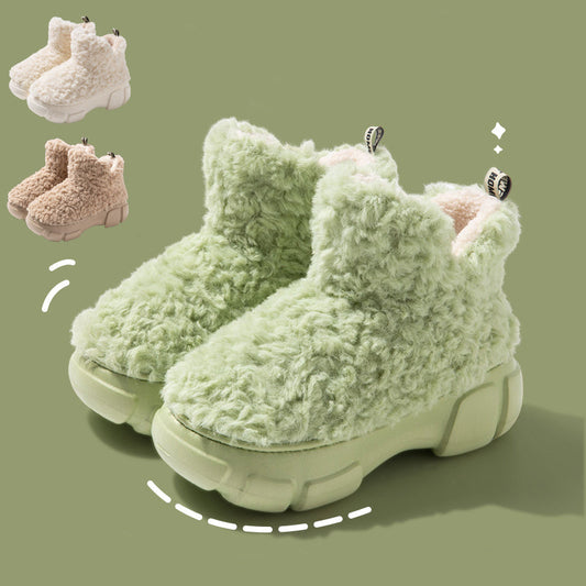 Mildred | Plush Teddy Orthopedic Winter Ankle Boots