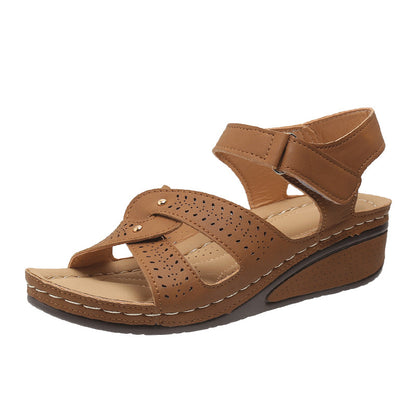 Chic Wedge Sandals by Elizabeth Ainsley