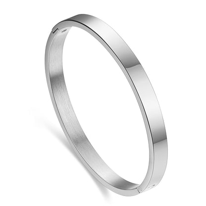Minimalist Open Cuff Bracelet with Sleek Contemporary Design
