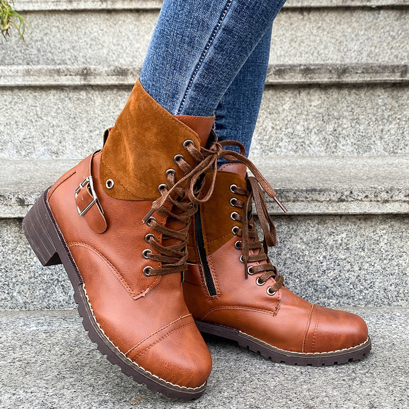 Elizabeth Ainsley Martin Boots - Chunky Heel Comfort