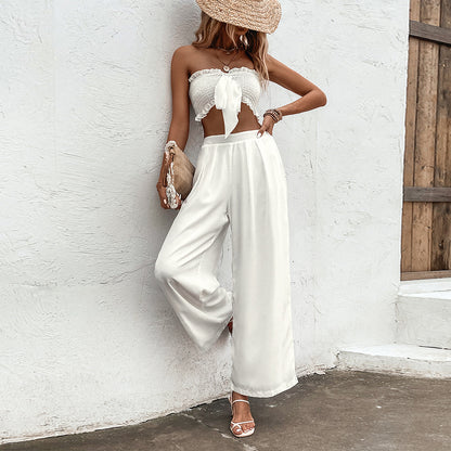 Ruffled White Set Elizabeth Ainsley Pinterest-Inspired Outfit