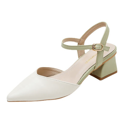 Chic Block Heel Pumps by Elizabeth Ainsley