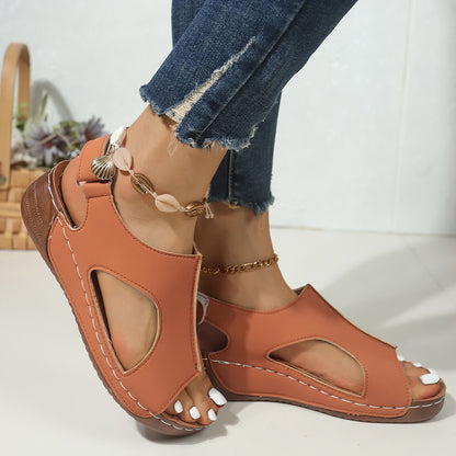 Comfort Wedge Sandals by Elizabeth Ainsley