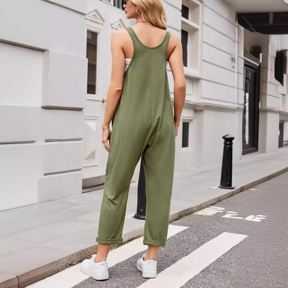 Pinterest-Inspired Elizabeth Ainsley Pocket Jumpsuit