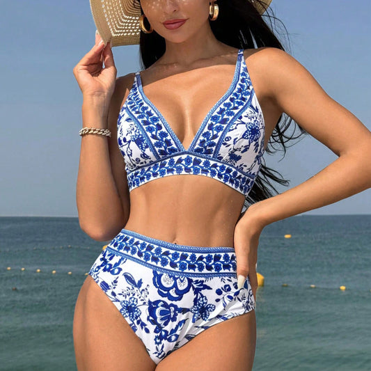 Pinterest-Inspired Elizabeth Ainsley High Waist Bikini