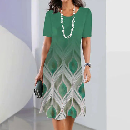 Chic Plus Size Summer Dress by Elizabeth Ainsley