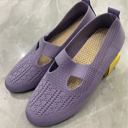 Breathable Mesh Elizabeth Ainsley Everyday Casual Shoes