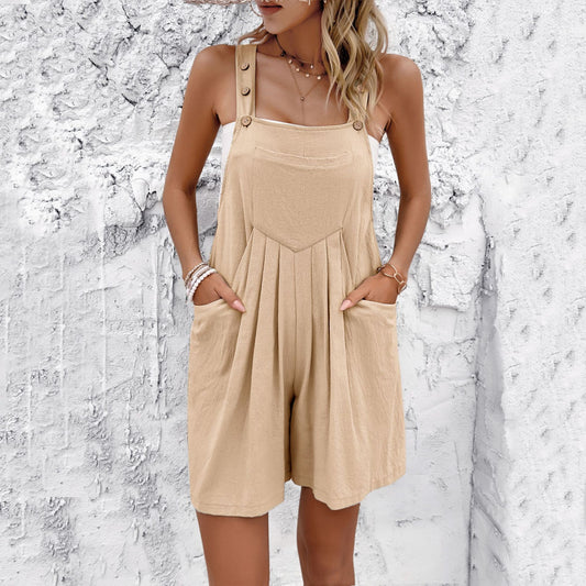 Pinterest-Inspired Elizabeth Ainsley Short Jumpsuit