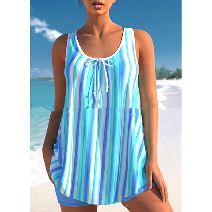 Chic Plus Size Printed Bikini by Elizabeth Ainsley