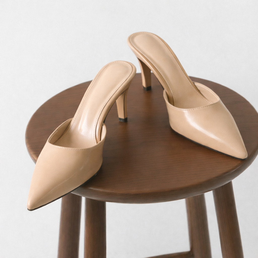 Chic Pointed Toe Elizabeth Ainsley Stiletto Heels