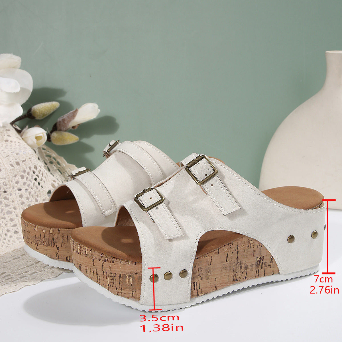 Chic Platform Sandals by Elizabeth Ainsley
