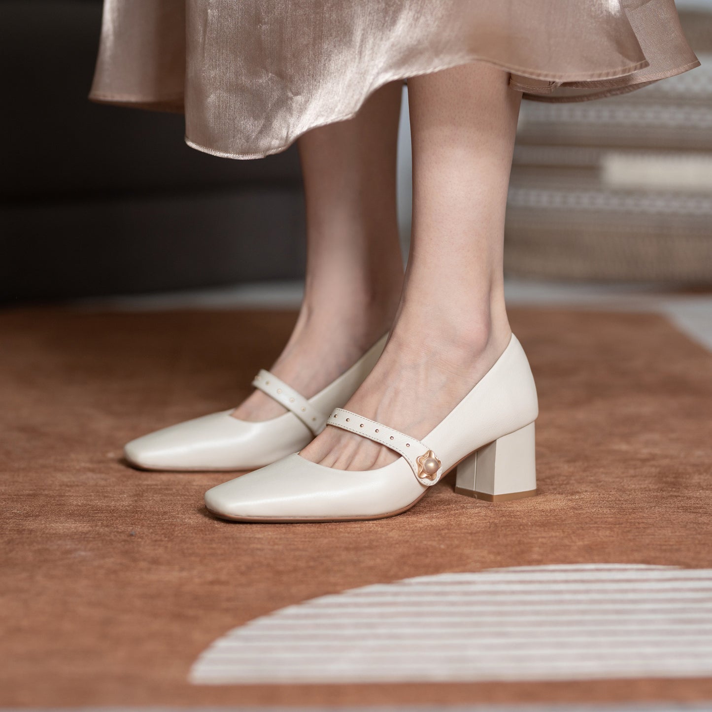 Classic Mary Jane Heels by Elizabeth Ainsley