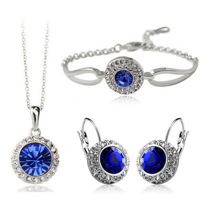 Elegant Zircon Jewelry Set