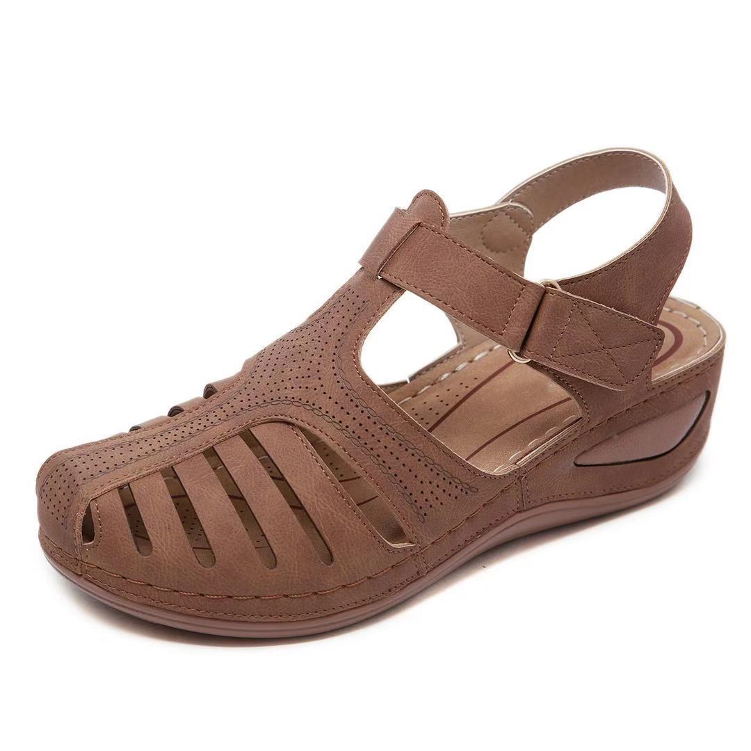 Retro Roman Sandals Elizabeth Ainsley Everyday Comfort