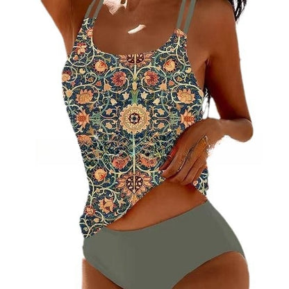 Retro High Waist Bikini by Elizabeth Ainsley